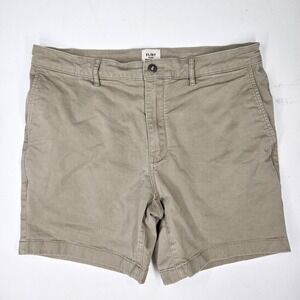 Taylor‎ Stitch Shorts Mens 33 Chino Beige Khaki Cotton Shorts Tan